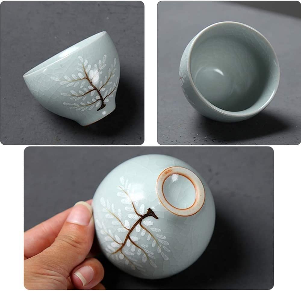 zestaw do herbaty， Zestaw do herbaty Zestaw filiżanek do kawy Zestaw filiżanek do herbaty Ceramika Zestaw do herbaty Ręcznie robiony chiński zabytkowy porcelanowy czajniczek 4 filiżanki