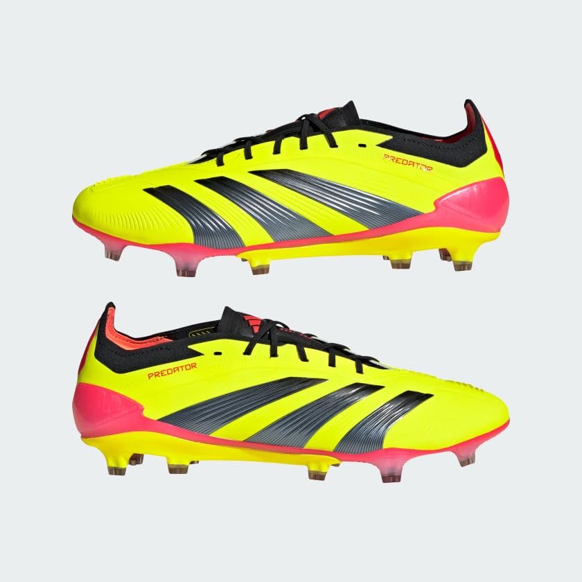 Image of adidas Elite Firm Ground Soccer Cleats - Yellow