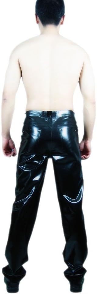 latex jeans men