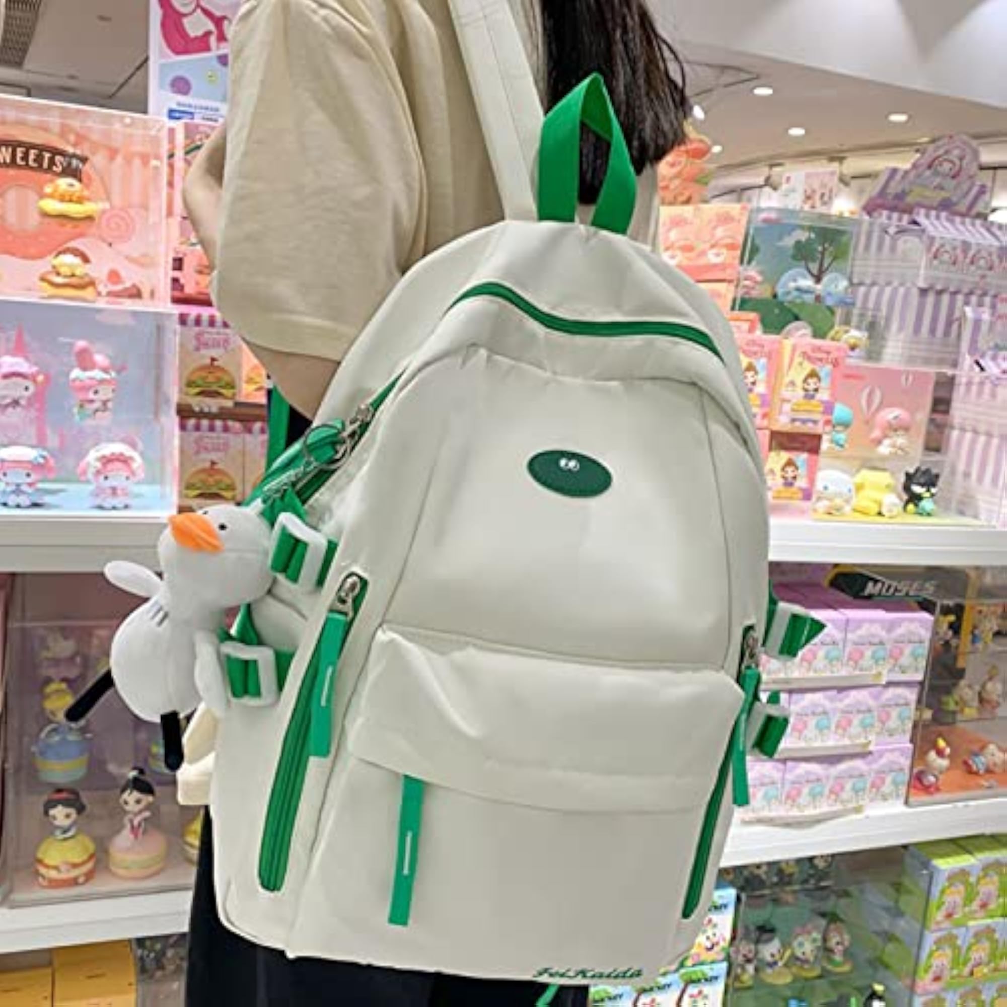 Double Zipper Ladies Casual Travel Backpack, Lightweight