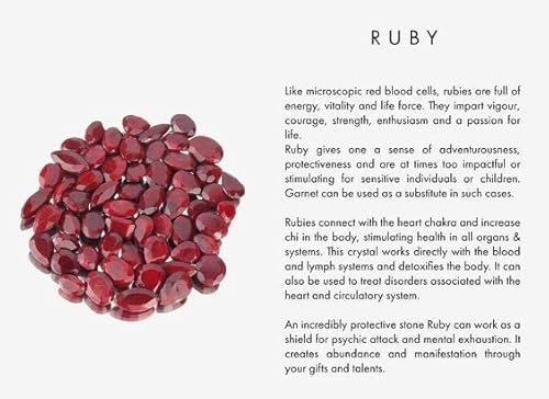 Sirdaksh 2.25 Carat Natural Red Ruby Pendant Necklace For Women Oval Cut 8X10Mm, #TOP3