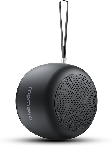 Pequeño altavoz Bluetooth portátil inalámbrico, mini altavoz con sonido estéreo fuerte, 15 horas de reproducción continua, con ranura para tarjeta