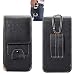 Produktbild MISKQ Universal Handyhülle, Outdoor-Reisetasche, Gürtel Stil Herrentaschen, für: Samsung Galaxy Note 20 Pro/S21 Plus/S22 Plus/A52/A72/A53/S21FE usw. Samsung Handy 5,7 Zoll oder weniger (Schwarz)