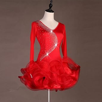Red Latin Salsa Dress