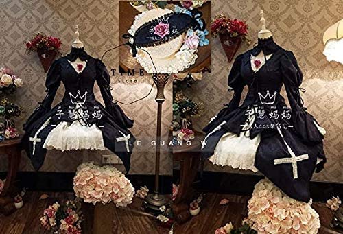Amazon.co.jp: ローゼンメイデン 水銀燈 大正ロマン コスプレ衣装 風