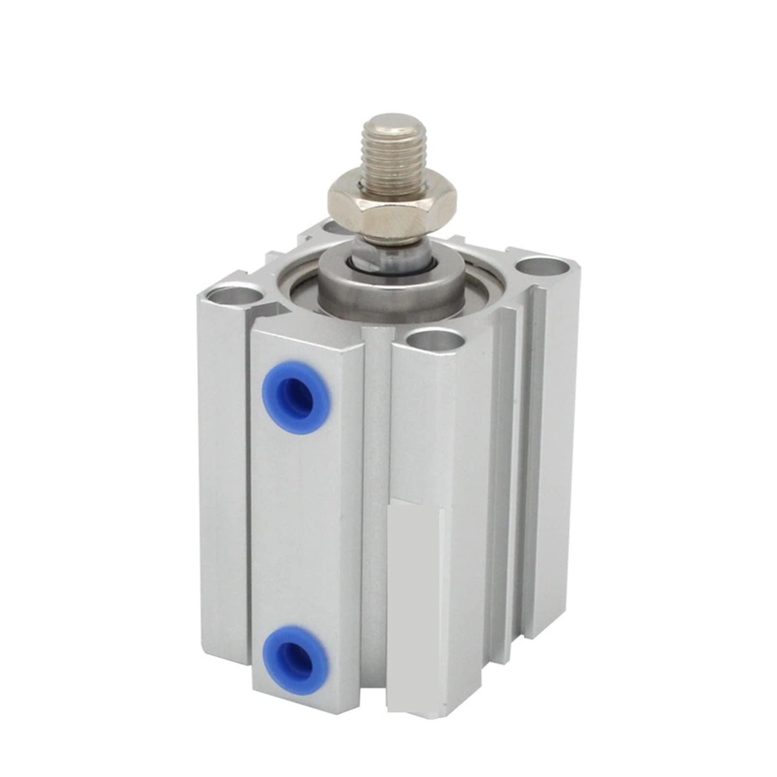 40 -mm -Serie Pneumatische Kompaktluftzylinderbohrung bis 5 10 15 20 25 30 35 mm Hub hochwertige Doppel -Schauspielzylinder(SDA40X35,Nill)