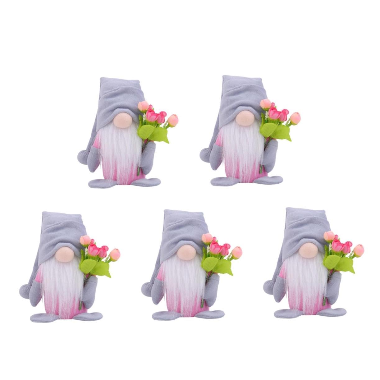 Gnome de printemps peluche décoration Saint-Valentin ornement maison