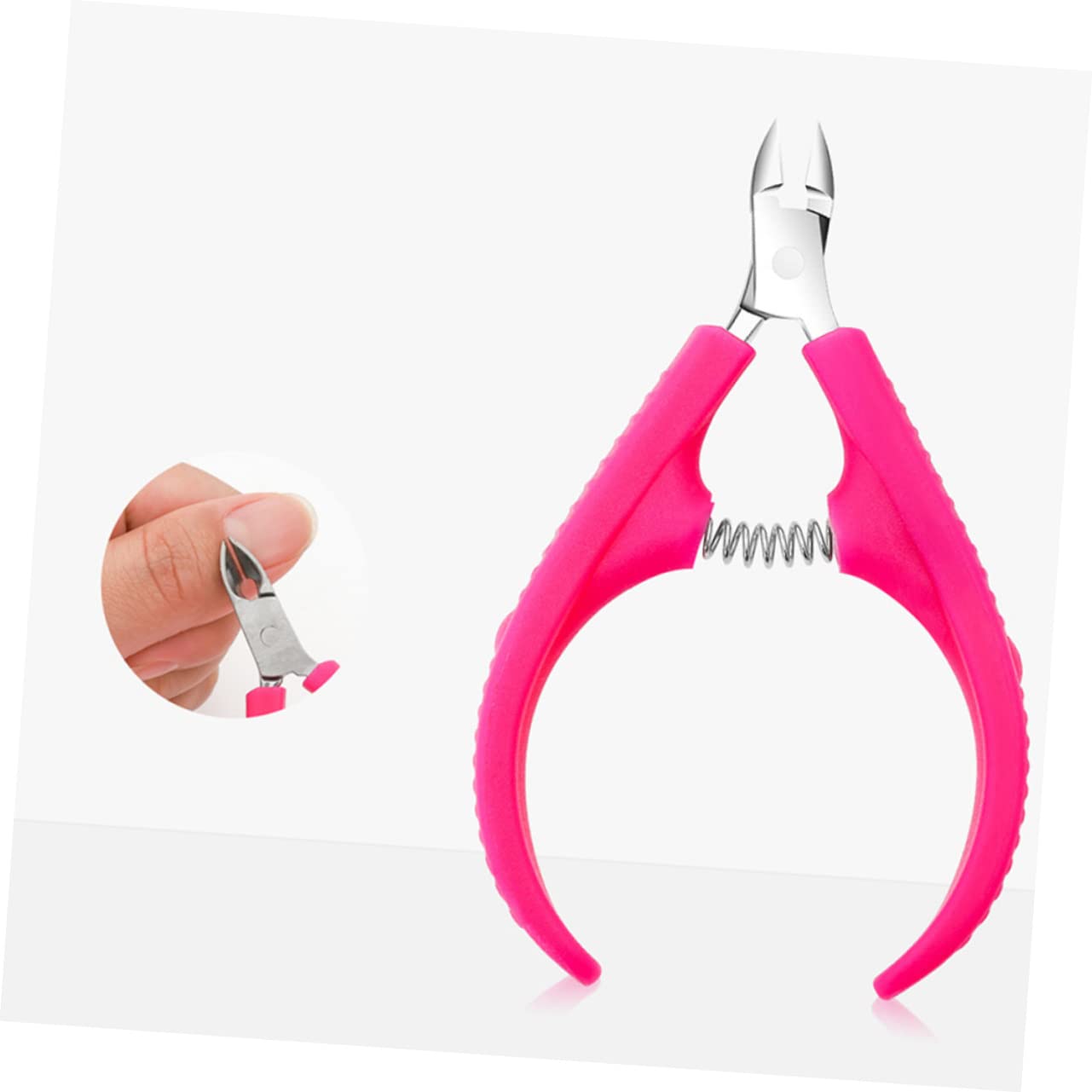 Ipetboom Nail Cuticle Clipper Cuticle Cutter Manicure Tools Portable Non-slip for Nail Salon Home