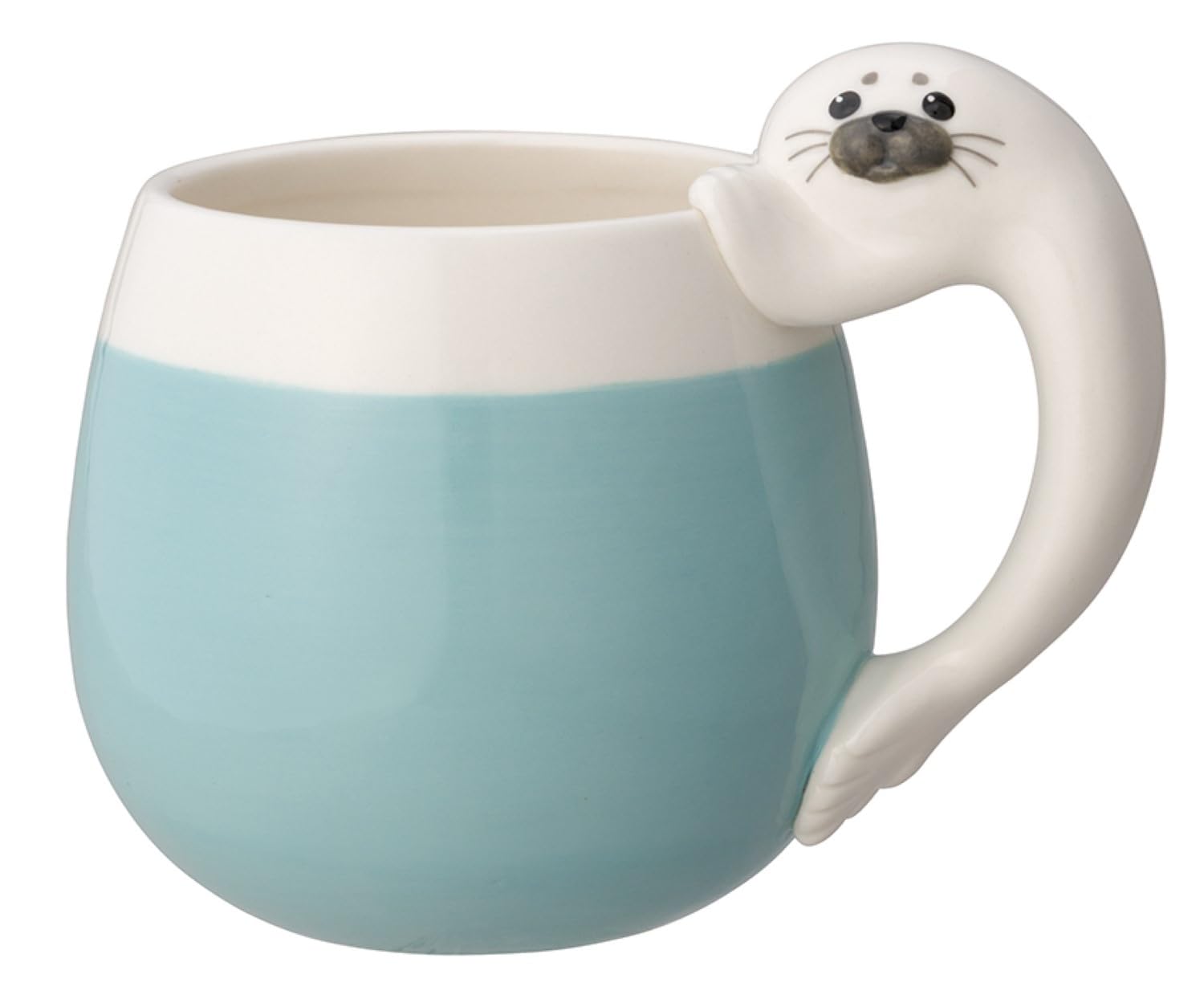 Amazon.co.jp: デコレコーポレーション アザラシカフェ アザラシマグ