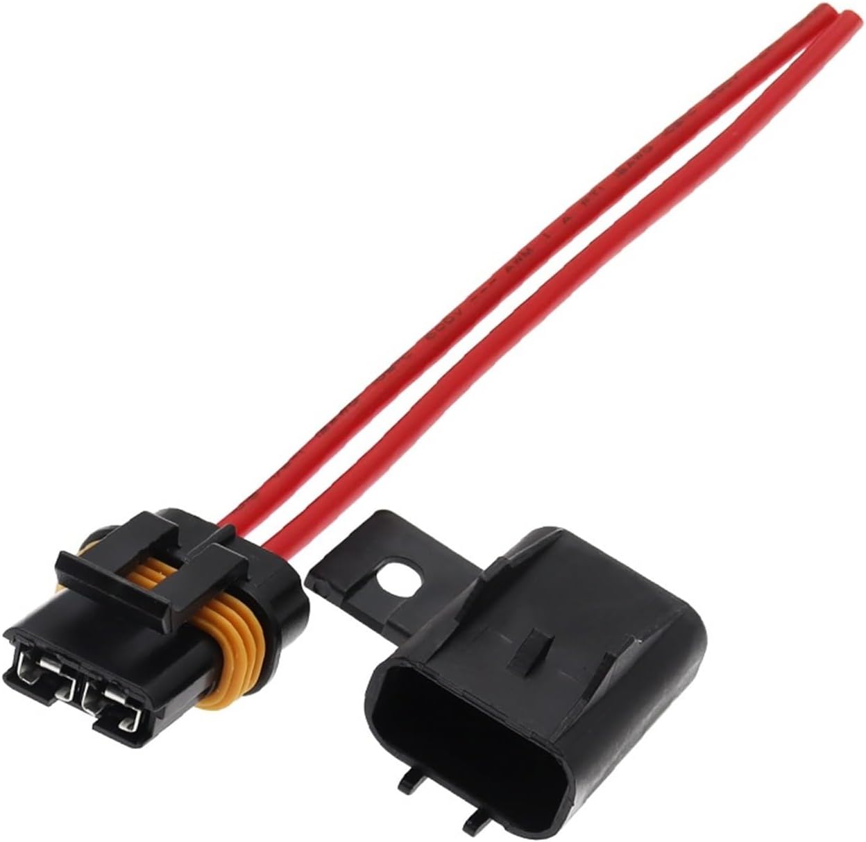 1PCS Car Insert Fuse The Fuse Holder，Waterproof Fuse Box 12AWG Medium Car Insert 600V(Standard,1A)