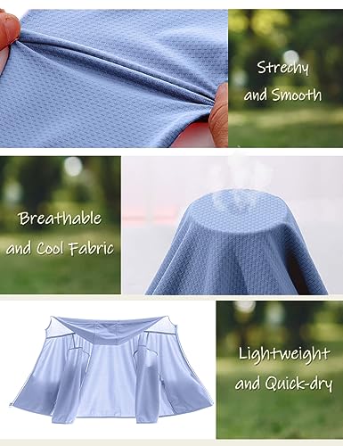 Image of TAGIHOO Kids Active Zipper Sun Protection Jacket Boys Girls Hooded Cooling Shirt Pockets Fishing Running Outdoor