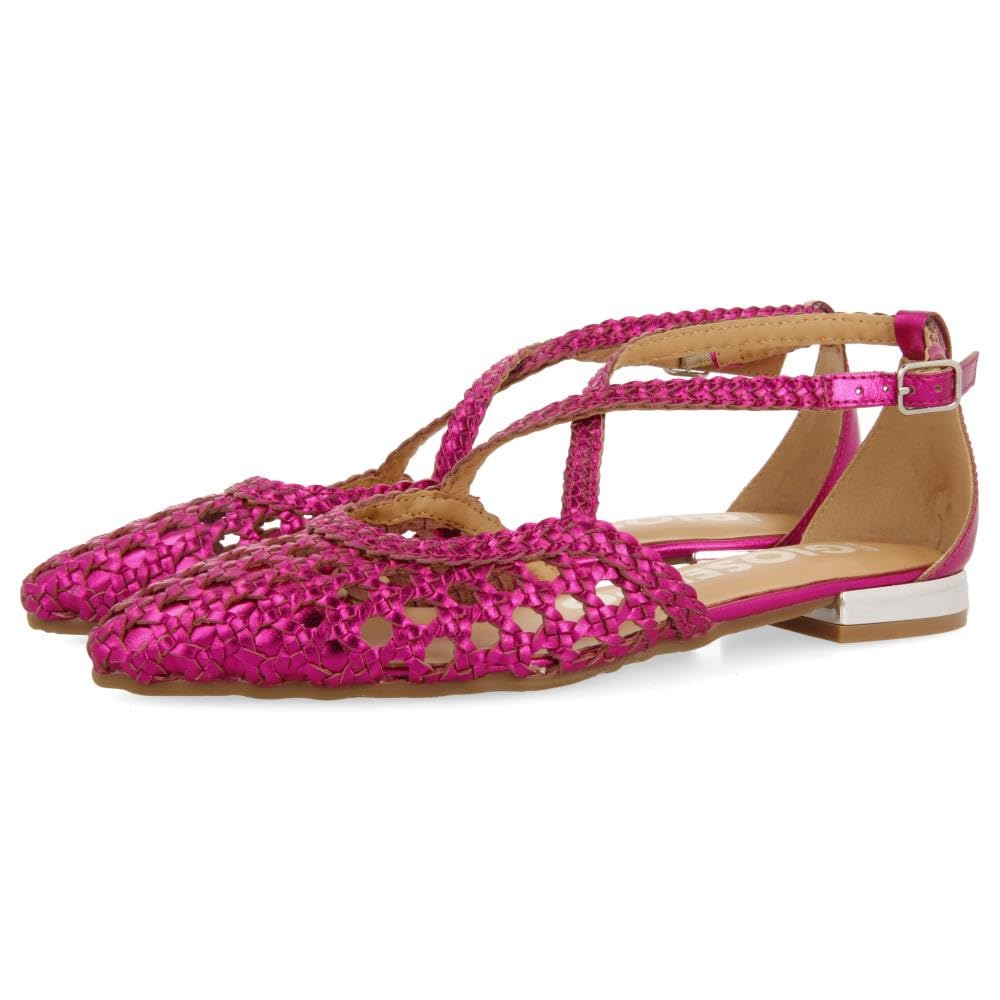 GIOSEPPO LESKOVIC, Women's Flat Ballet, Fuchsia, 39 EU, Fuchsia, 7 UK