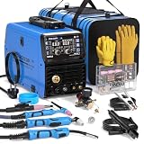 ANDELI 8-in-1 Saldatrice multifunzione 230V - 205A/50A MIG/TIG HF/Plasma