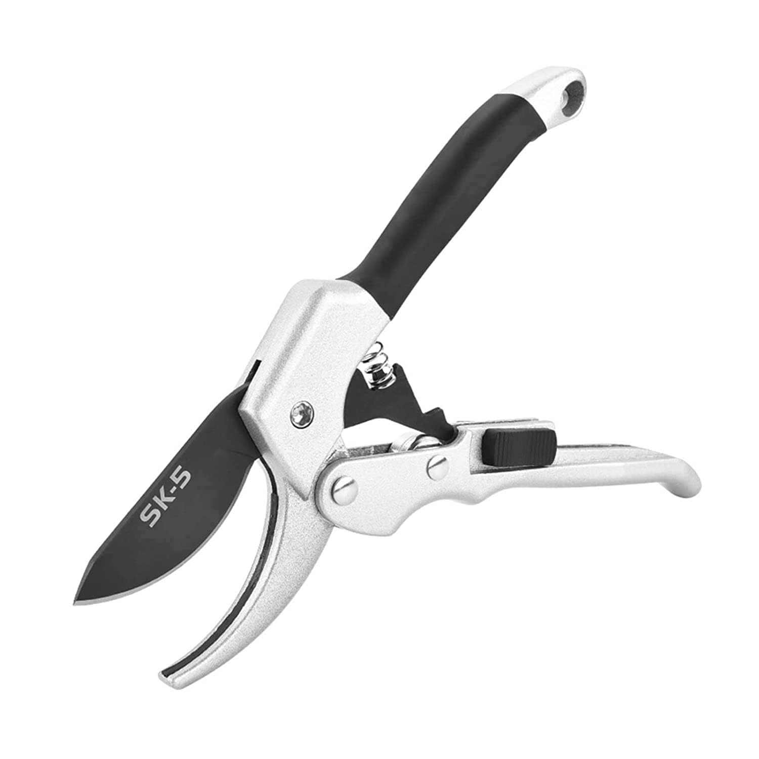 Gardening Scissor with SK-5 Steel Blade Sharp Anvil Pruning Shears 8 Inch, Heavy Duty Garden Secateurs Hand Pruner for Tree Branches, Plants, Flowers, Shrubs and Home Gardening Tool-picture-22