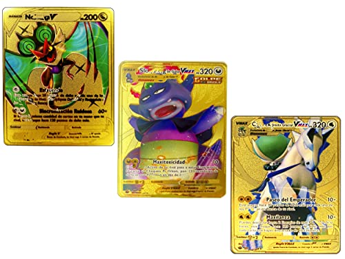 Only faith 3 Cartas Dorada Metálica. Cartas Dorada Metal Cosplay , Criaturas legendarias Edición coleccionista. Carta de Alta Potencia. Cartas Vmax Cartas Gx (Legendarias 5 - Pack 3) Cover