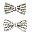 amy2004marie Musical Notes Black/White Bow Tie, 4.5 x 2.5 Inches