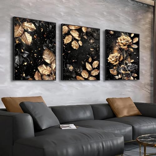 Triptyque toile affiche impression moderne | Éveillez l'élégance de votre maison