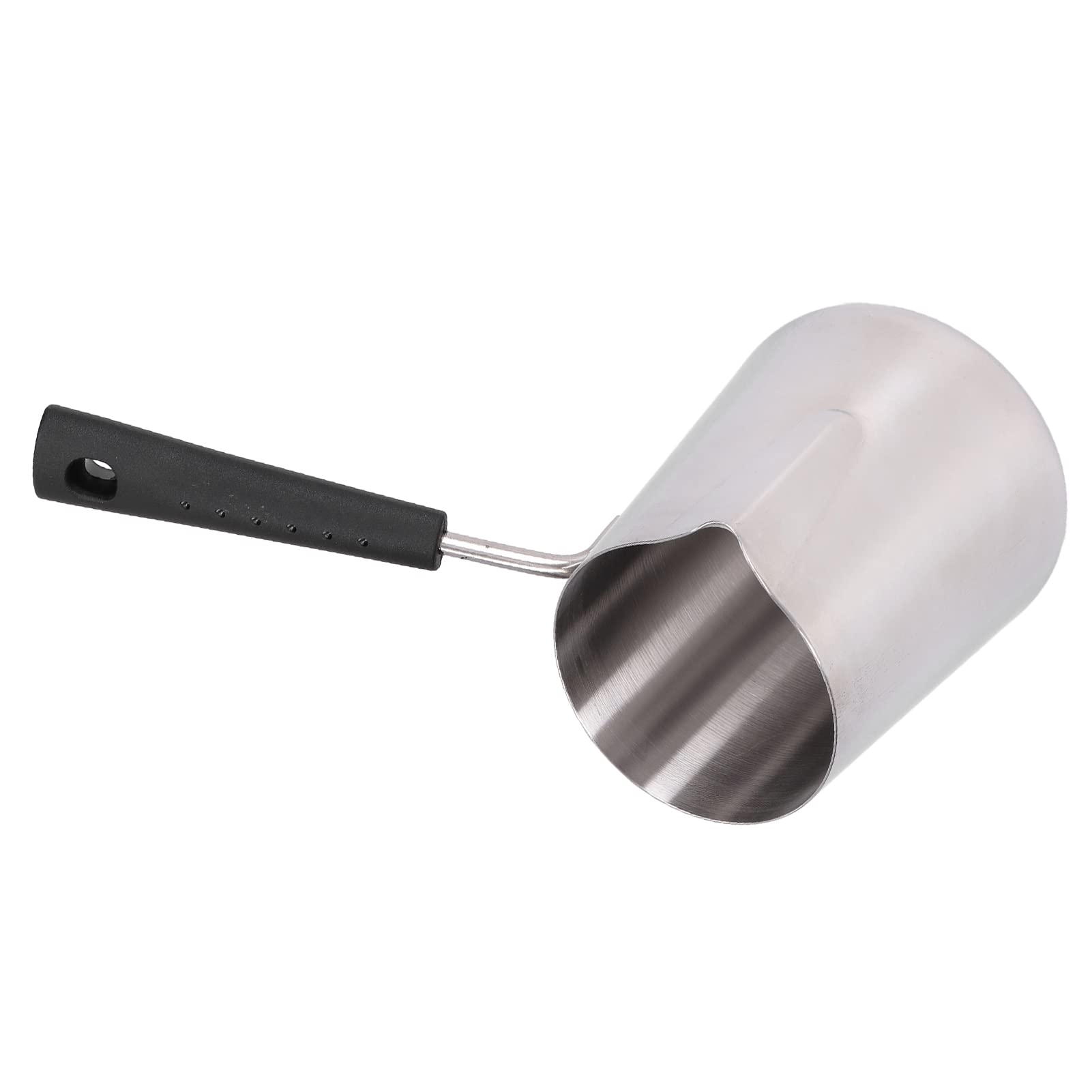 Deosdum 600ml Stainless Steel Turkish Coffee Pot Glossy Surface High Temperature Resistant Easy to Butter Warmer