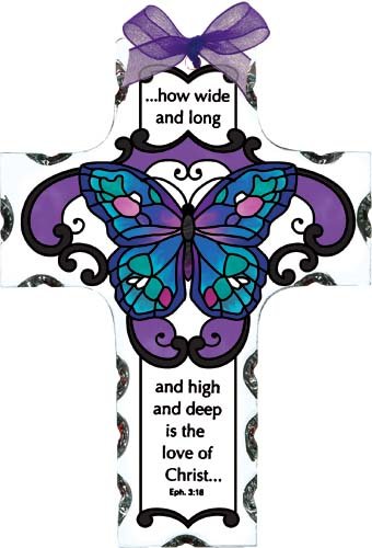 Amazon.co.jp: Joan Baker Designs ブルーバタフライ Love of Christ