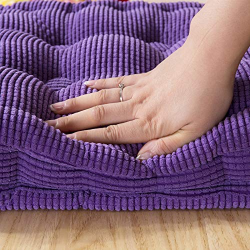 Mm-Cdz Corduroy Thicken Swing Bench Cushion,Tufted Long Rectangle Bay Window Cushion,Settee Cushion Replacement Pad For Outdoor Garden Furniture #TOP2