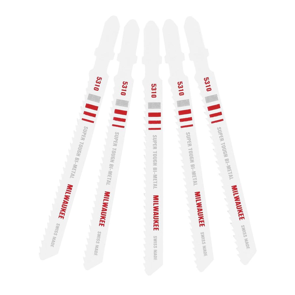 Milwaukee 48-42-5310 4インチ 10本/インチ バイメタルジグソーブレード 5個パック