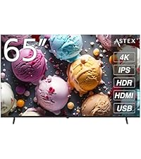 Amazon.co.jp: ASTEX 4Kモニター 65インチ 65V型 大型液晶モニター