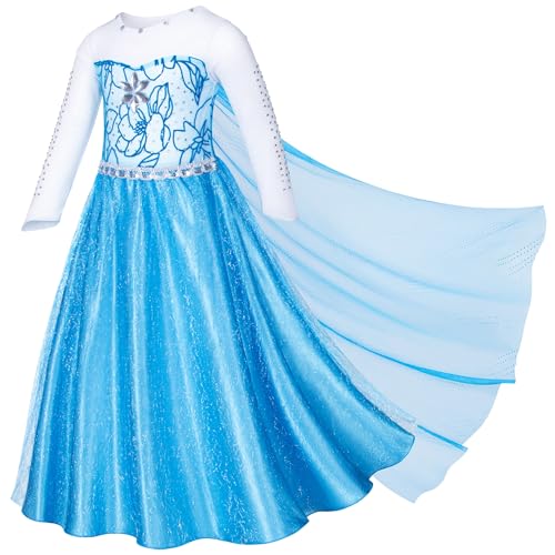 Disfraz Princesa Azul para Niñas con Accesorios miniatura 3