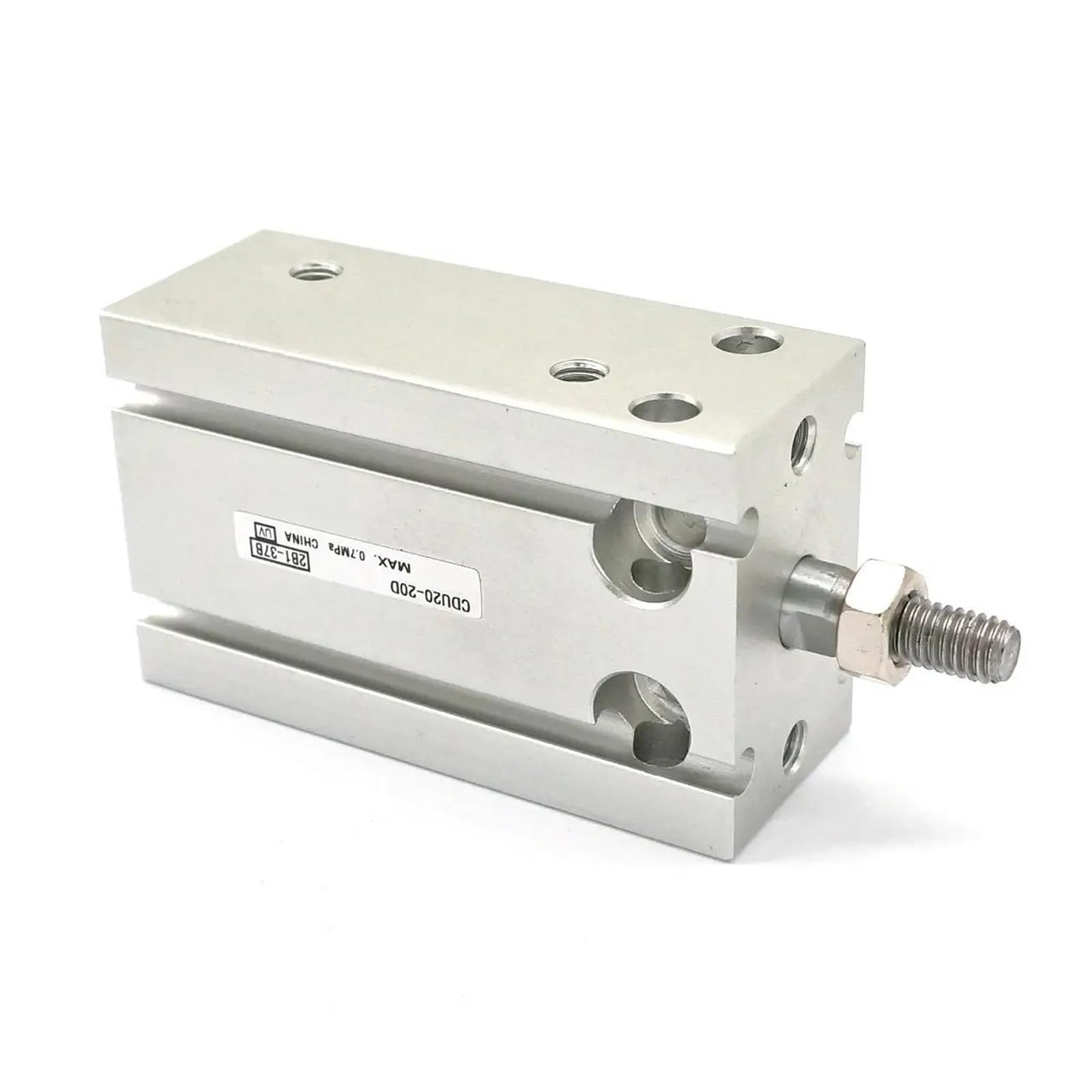 Vérin pneumatique double effet 20mm actionneur compact CDU20-20D