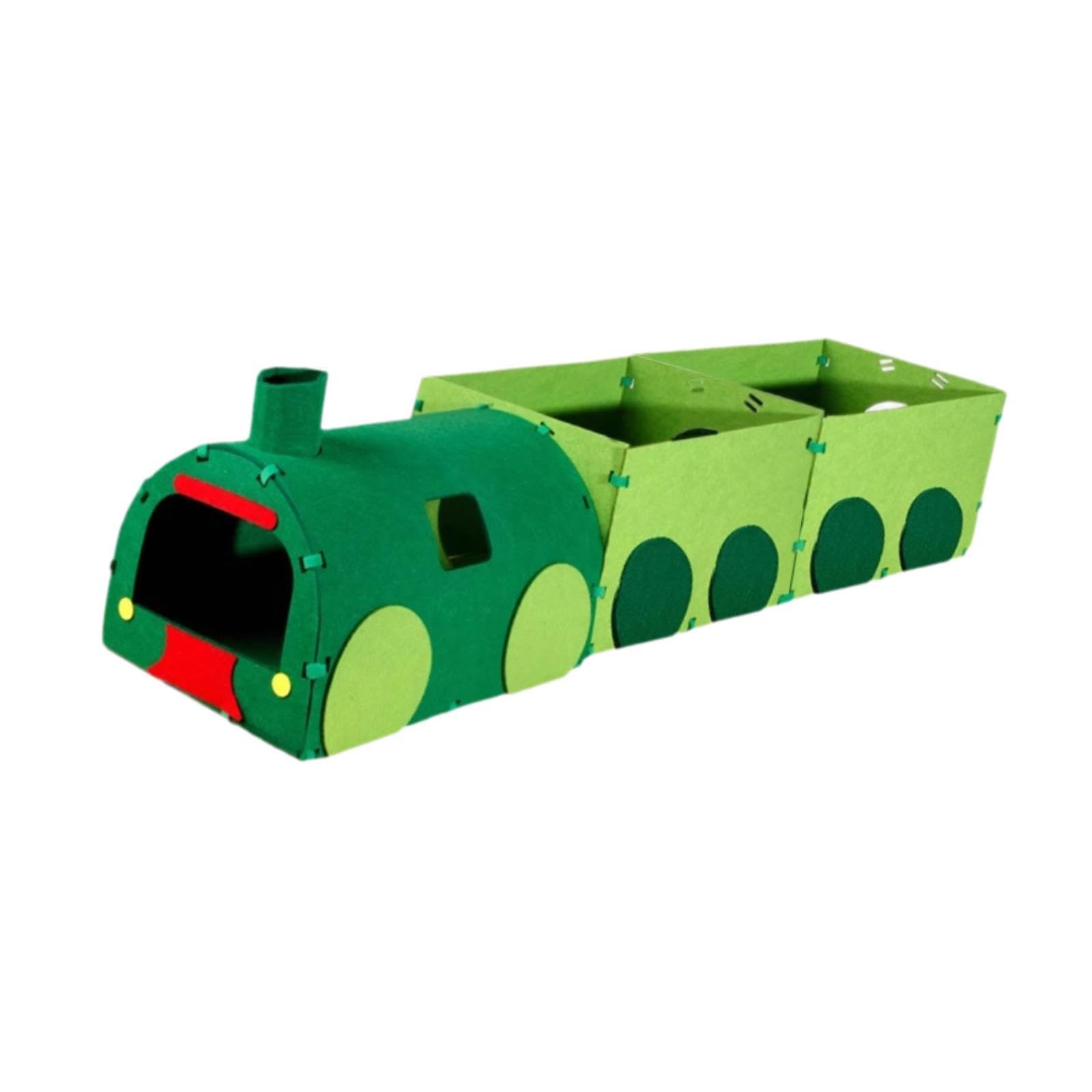 Tunnel Interattivo per Gatti, Portatile, Resistente Ai Graffi, Nascondiglio per Piccoli Animali Come Furetti E – Ideale per Nascondersi E, 3 Sezioni