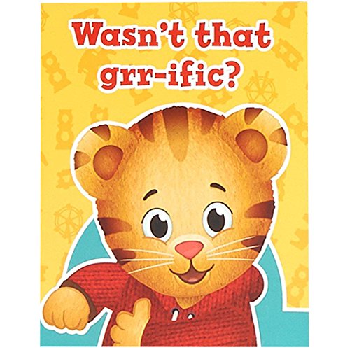 Daniel Tiger Party Supplies - Thank You Notes (8)