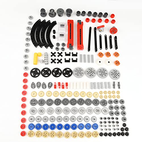 TRCS Technik Differential Getriebe Teile Ersatzteile Set 244 Teile Steine Klemmbausteine Kompatibel mit Lego Technic – Bild 4