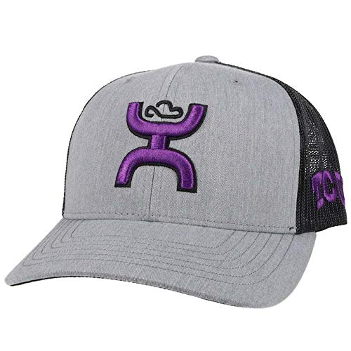 HOOEY Men's Texas Christian University Officially Licensed Collegiate Hat (US, Numeric, 0, 8, 7105T-Grey/Black)