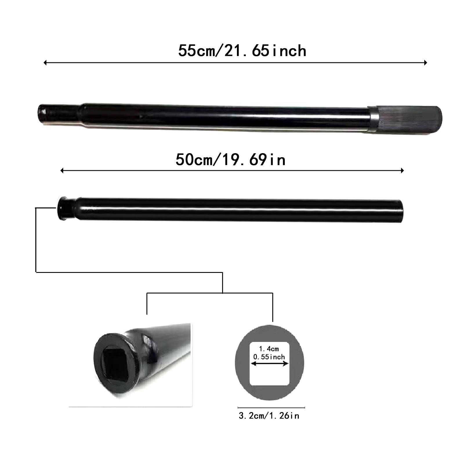 Qianly 2 Piezas de Horizontal para Gato Hidráulico, Accesorio para Gato Hidráulico, Palanca para Soporte de Gato, Herramienta de Reparación de, Conjunto superior inferior