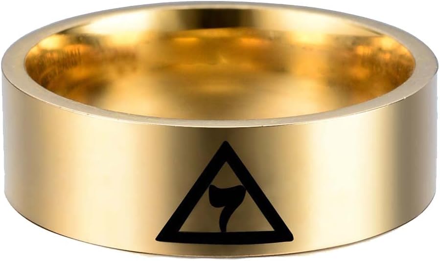 Shrine & Mason Products T43 Masonic Ring Scottish Rite Freemason 14th Degree Grand Elect YOD