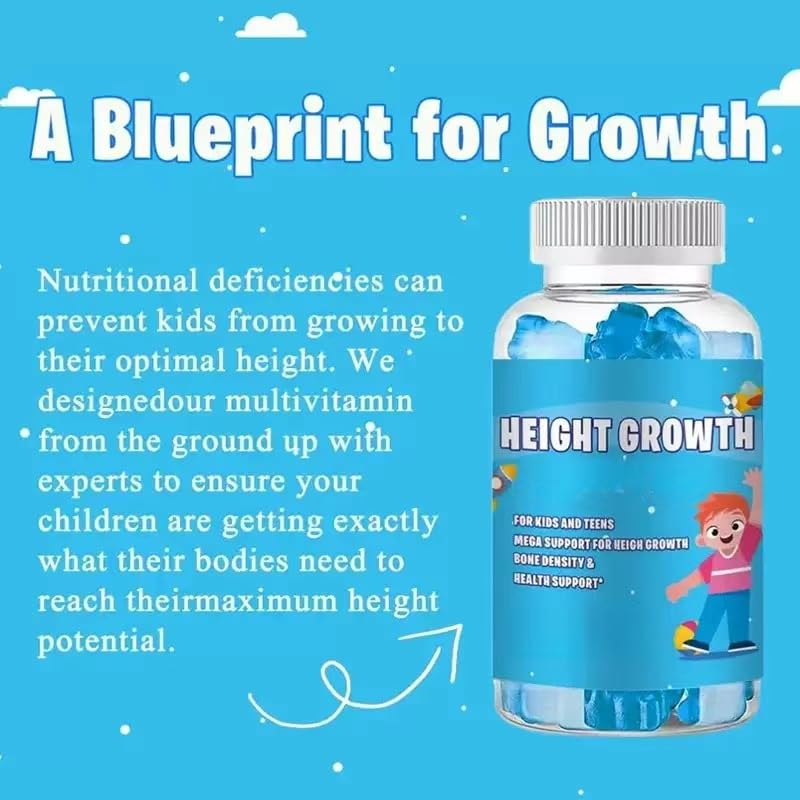 Multivitaminico per bambini per il supporto immunitario delle ossa | con nutrienti essenziali - Vegano, non OGM