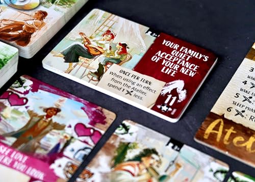 Bohemians juego de mesa estrategia 1-4 jugadores 14+ años miniatura 6
