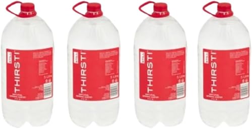 Thirsti Still Spring Water 5 Liter (Pack of 4)
