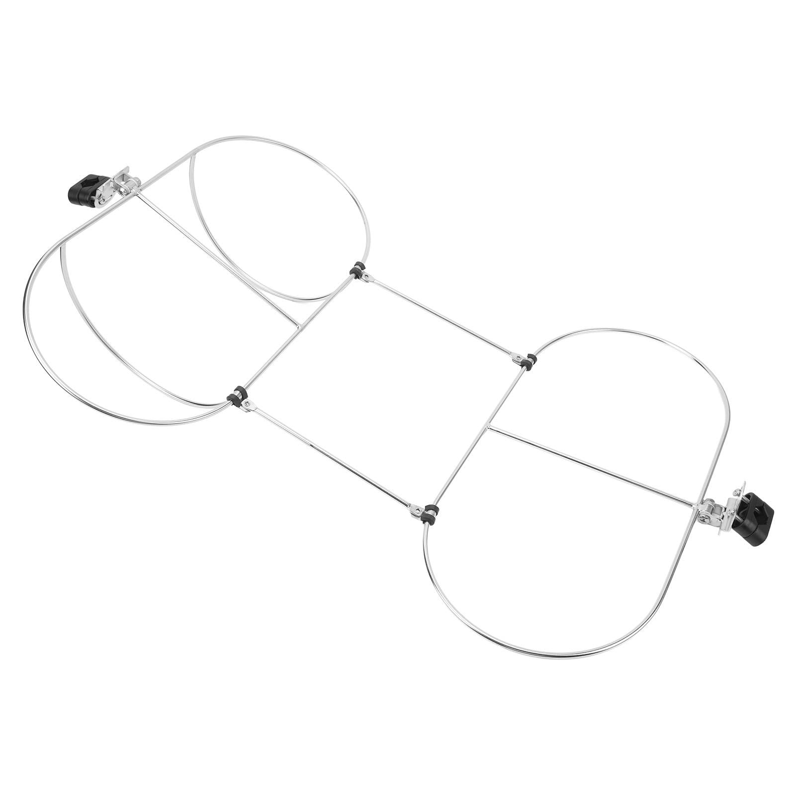 Support de Garde-boue Double en Acier Inoxydable 304 Antirouille pour Garde-boue de Bateau, Support de Garde-boue Double en Acier Inoxydable, Support de Garde-boue de Bateau pour Ailes de Yacht Marin