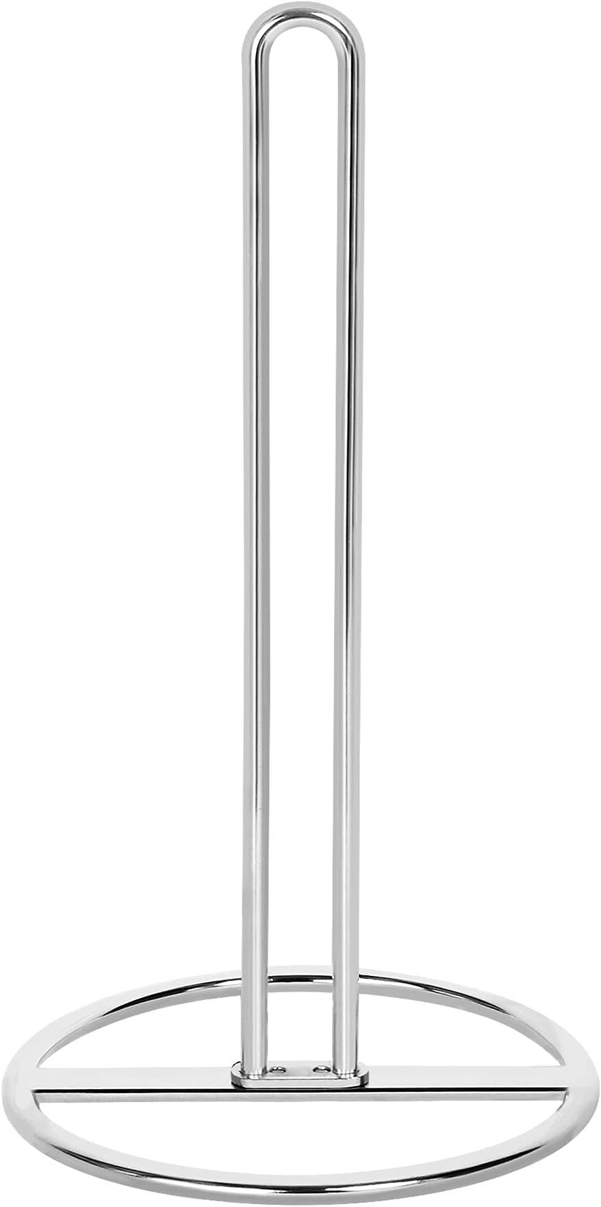 OBODING Paper Towel Holder - Free Standing, Silver - Fits Standard and Large ...