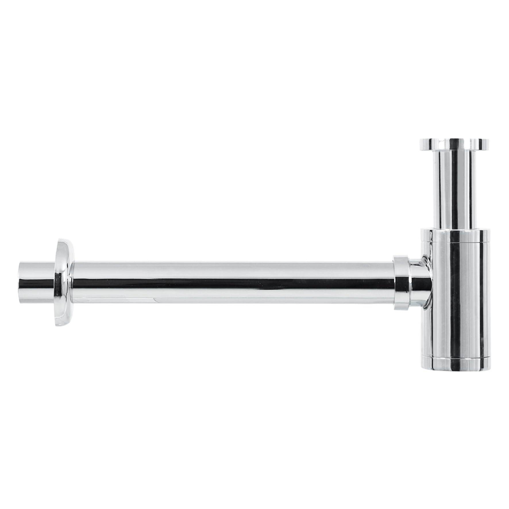 Differnz Teti Lavabo - Lave main Pierre Naturelle Noire - Robinet Droit Chrome - Ensemble Complet - 40 x 23 x 8 cm