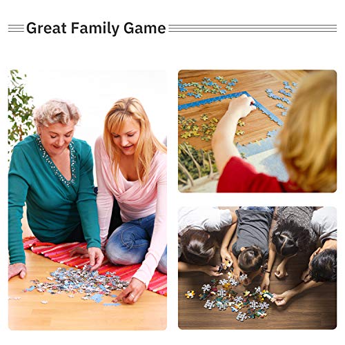 Gamenote Jigsaw Puzzle - Sunflower Puzzle Games for Adult & Kids 1000 Pieces Large Family Puzzle 29.5\" x 19.6\" Wooden Puzzle Home Decoration - Thumbnail 3