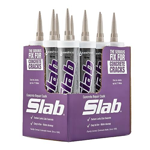 Sashco - 16210-12 Slab Concrete Crack Repair Sealant,...