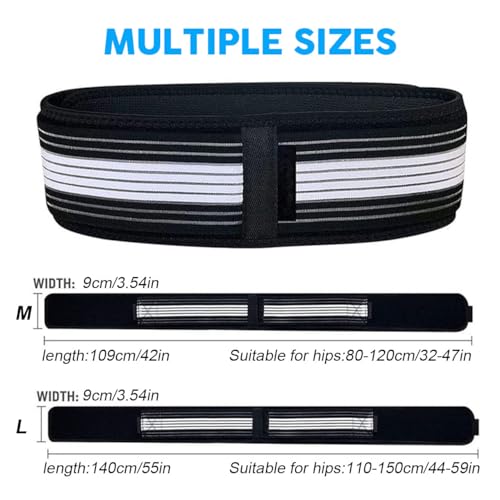 Faja lumbar ajustable para dolor de espalda y ciática miniatura 3