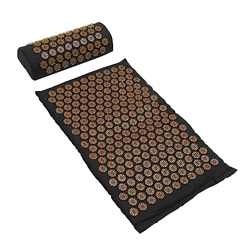 Tapis de yoga et coussin de massage acupuncture pour vos séances de relaxation salon
