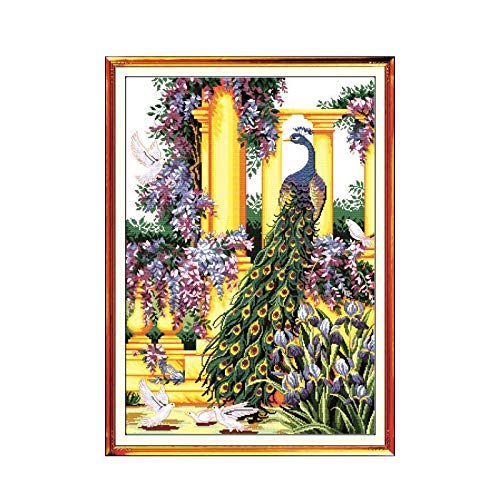 Kits de punto de cruz impresos Kit de punto de cruz 11ct impreso bordado de bordado hecho a mano pintura decorativa ( Size : 11CT Printed )