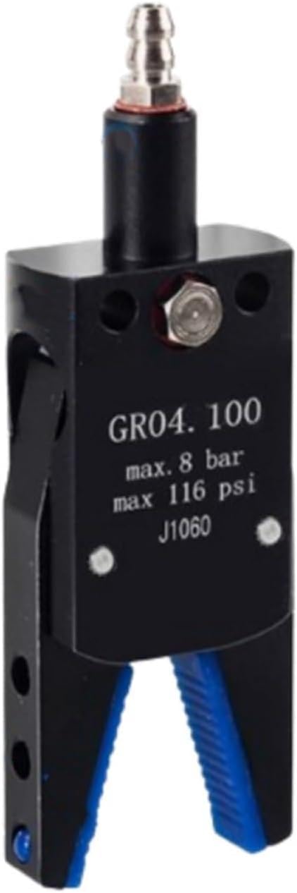 Pneumatic mini clamp J1080/1060 manipulator accessories Mechanical clamp MINI-A MINI-B/C Water spray clamp for industrial robo(Royal Blue,1Pcs)