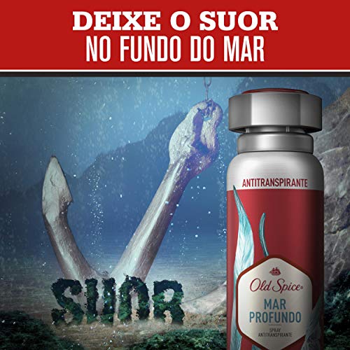 Desodorante Spray Antitranspirante Old Spice Mar Profundo 150Ml, Old Spice