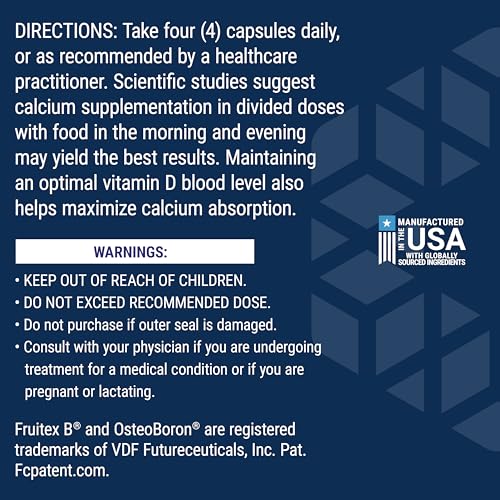 Life Extension Bone Restore Calcium Supplement, Vitamin D3, 120 Capsules - image 6