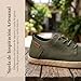 GLAMORA Alpargatas Hombre Zapatillas Zapatos Plano Transpirable Tejido Cordones Ligero Flexible Suela Goma Antideslizante Mocasín Urbano Confort Calzado gn-45 Imagen de GLAMORA Alpargatas Hombre Zapatillas Zapatos Plano Transpirable Tejido Cordones Ligero Flexible Suela Goma Antideslizante Mocasín Urbano Confort Calzado gn-45