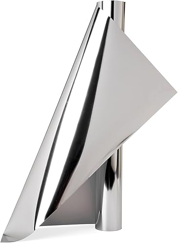 Rollo de vinilo HTV de lámina metálica de 12 pulgadas x 5 pies (plateado)